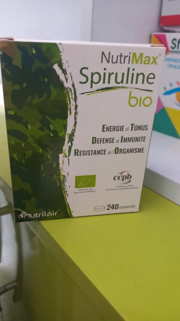 nutrimax spiruline 240comp