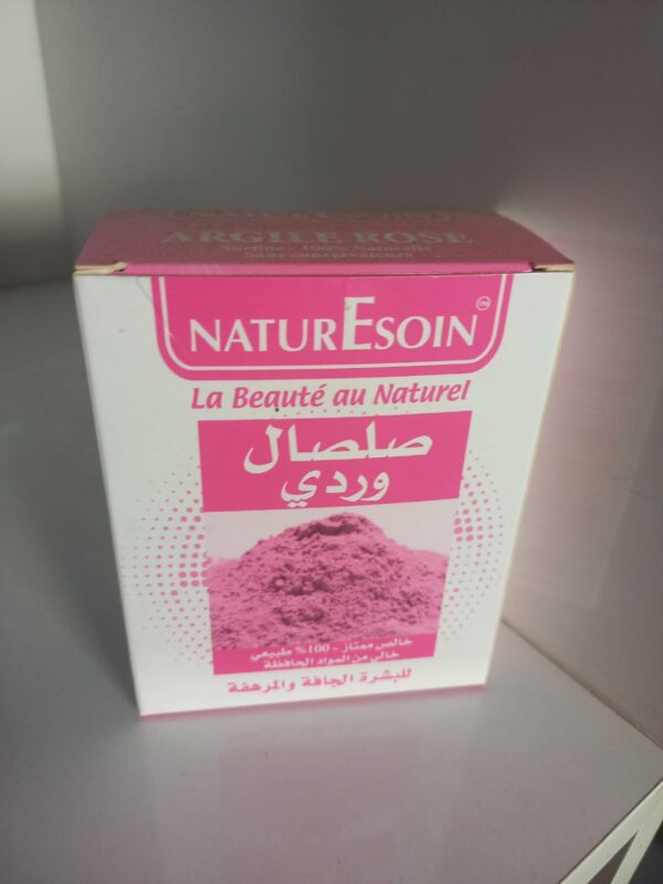 argile rose nature soin