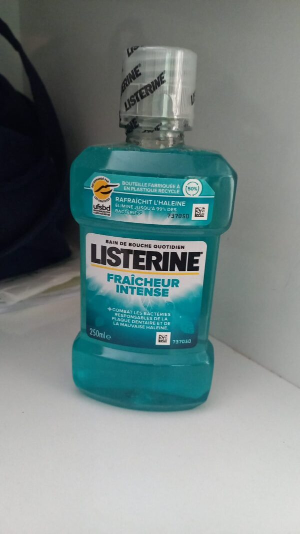 listerine fraicheur intense