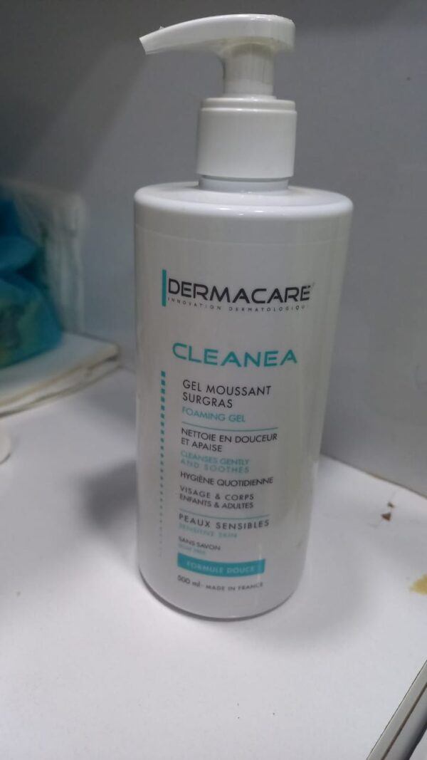 dermacare gel moussant p.seche 500ml