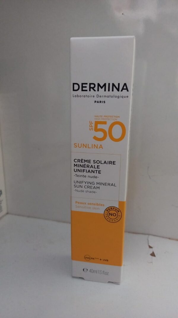 dermina crème solaire minérale