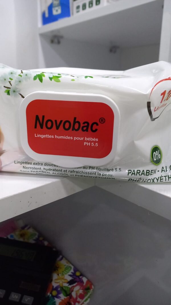 novobac lingettes/120