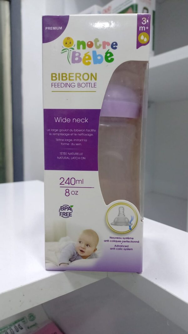 notre bb biberon premium 240ml 3m+