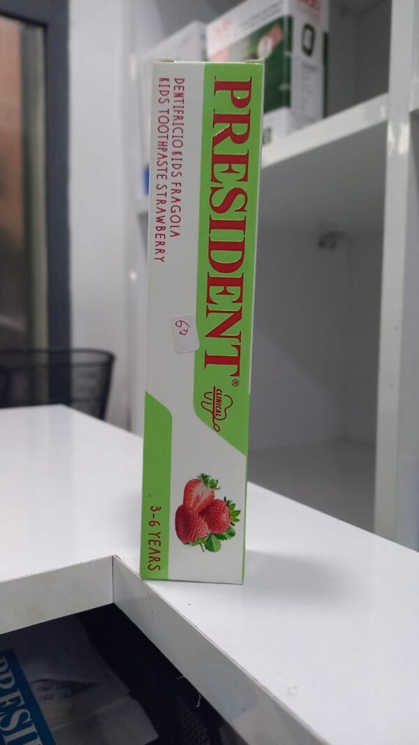 president dentifrice junior 6+ fraise