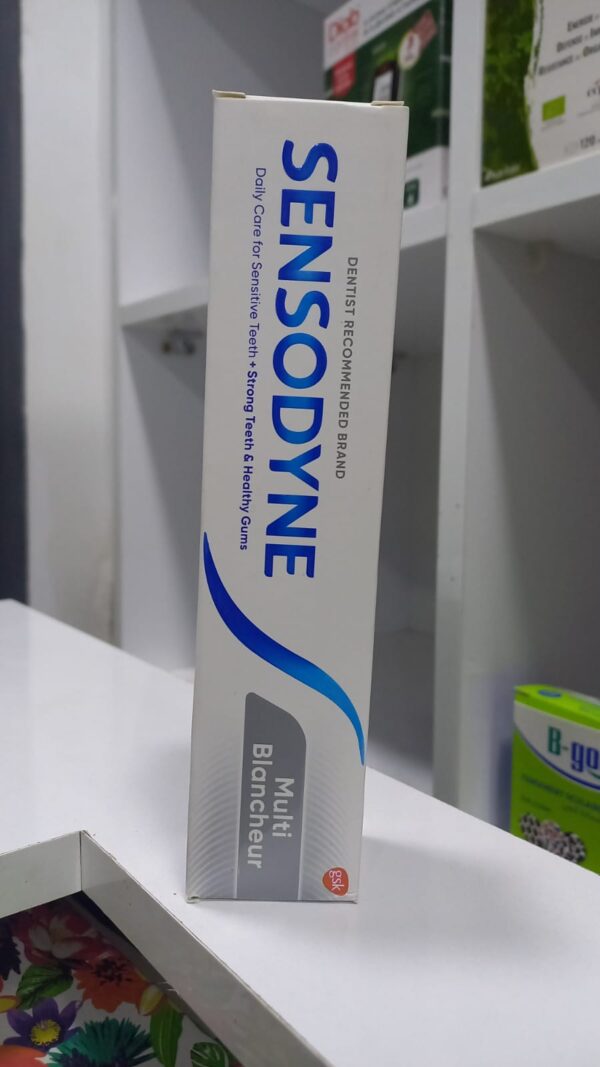 sensodyne dentifrice blancheur 100ml